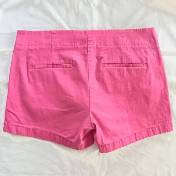 JCrew City Fit Stretch Shorts Pink Size 6 - Picture 4 of 6